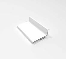 Профиль Г-образный L=4050 Белый крашенный s 1954 wh