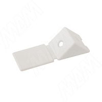 Уголок мебельный пластиковый белый  5340 (100 шт. уп.) DMF