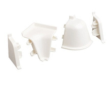 12297251007 REHAU К-т фасон.части к плинтусу 118 белый