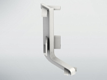 Угол внутренний для Г-образного профиля Белый №1