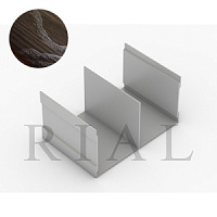 KR02 ВП Направляющий Ш-образный профиль Венге патина структур.5,9 м