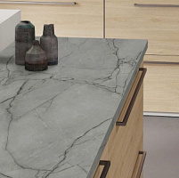 Стеновая панель ТРОЯ Перито эксклюзив 3066/B** бетон 3000х600х6 мм