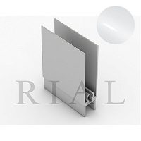 KR07 Горизонтальный нижний профиль Белый глянец 5,9 м