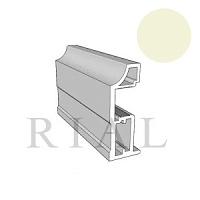 КО-02 Вертикальный асимметричный профиль( ручка) Софт Тач Бежевый 5,5м