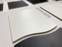 ЛДСП Lamarty ЭКО E0,5 Белый L лёгкий шелк 2750х1830х16 мм