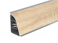 Пристеночный бортик Thermoplast Дуб Сонома светлый 1245 AP850 4200 мм (ф-ра1225)