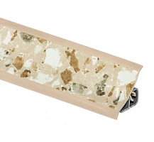 Пристеночный бортик Thermoplast Камешки 1216 MRK120 3000 мм